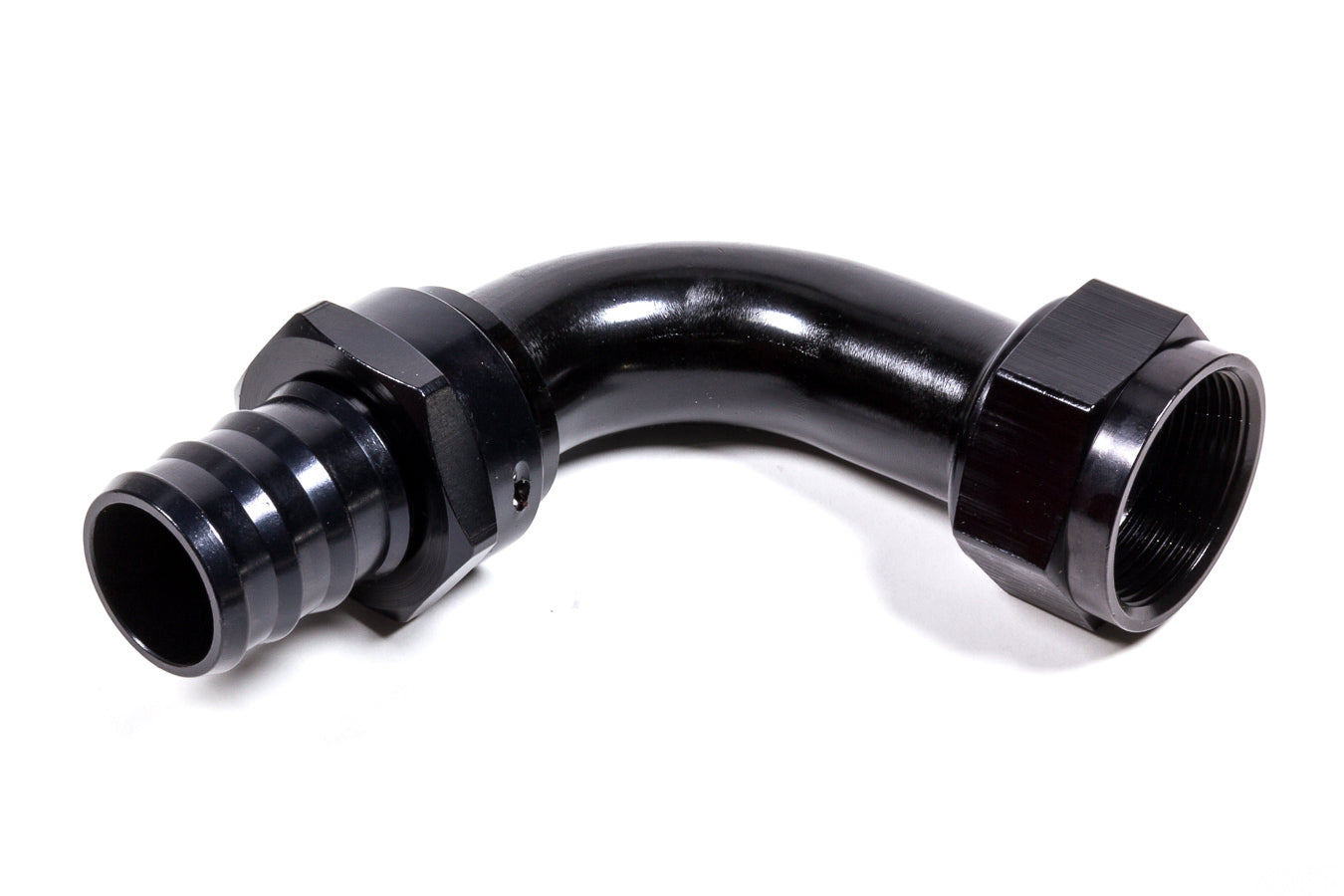 Fragola Performance Systems 209020-BL Hose Fitting #20 90 Deg Push Lock Black Fragola Performance Systems 209020-BL