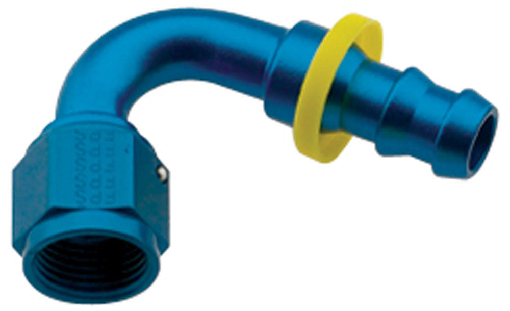 Fragola Performance Systems 212010 Hose Fitting #10 120 Deg Push Lock Fragola Performance Systems 212010