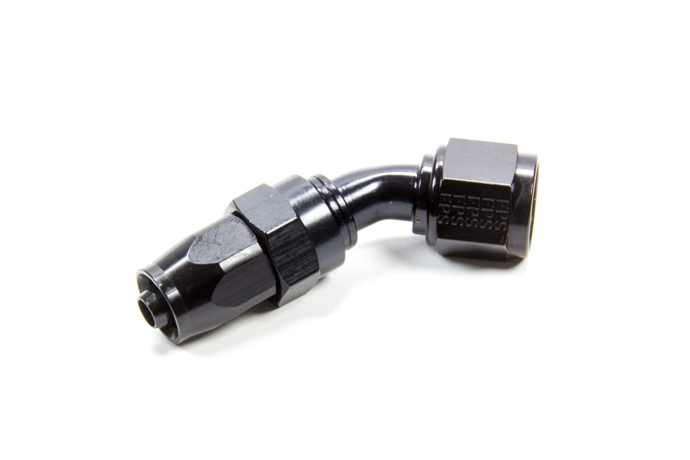 Fragola Performance Systems 224507-BL Hose Fitting #8 45 Deg. to #6 Hose Black Fragola Performance Systems 224507-BL