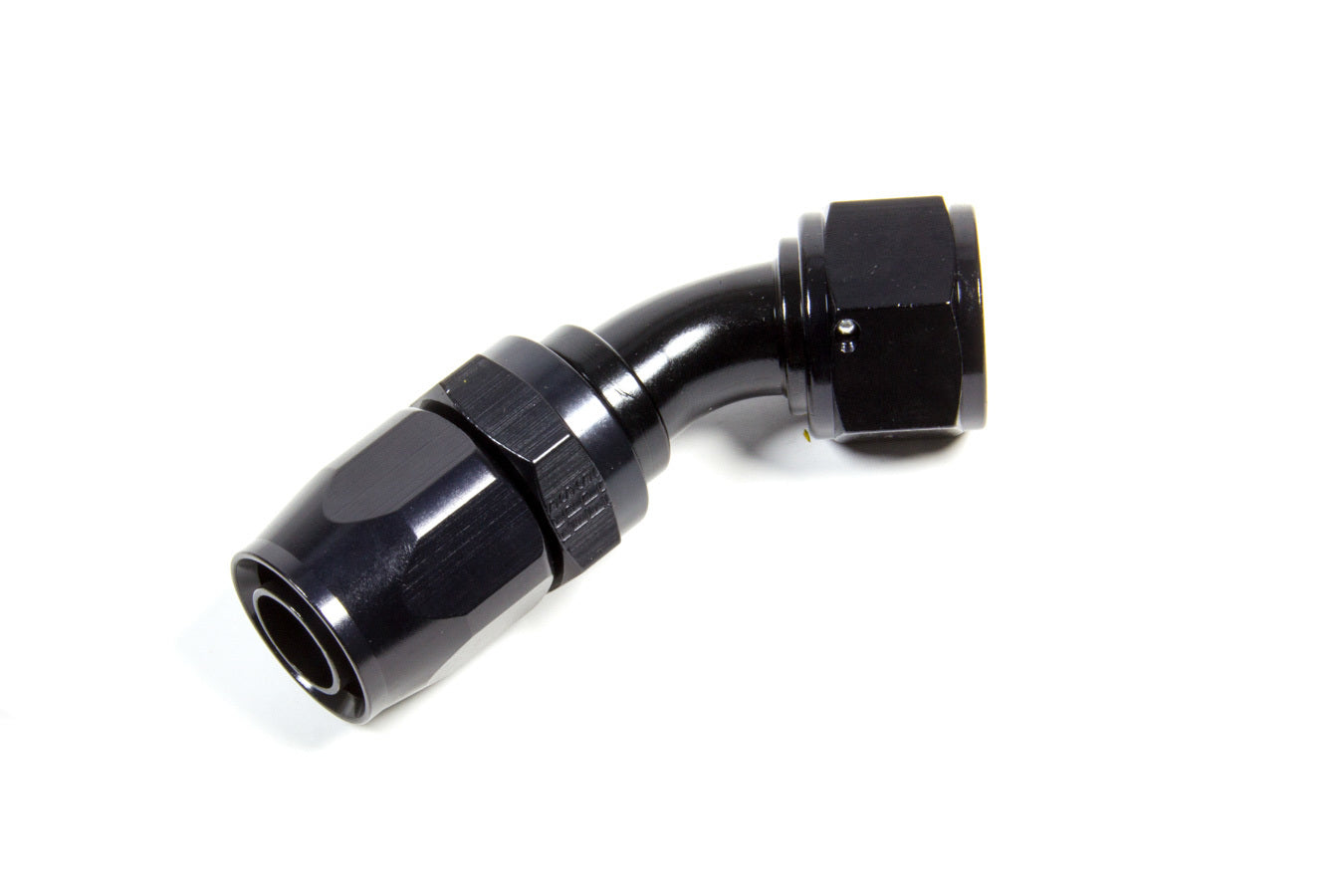 Fragola Performance Systems 224511-BL Hose Fitting #10 45 Deg. to #12 Hose Black Fragola Performance Systems 224511-BL