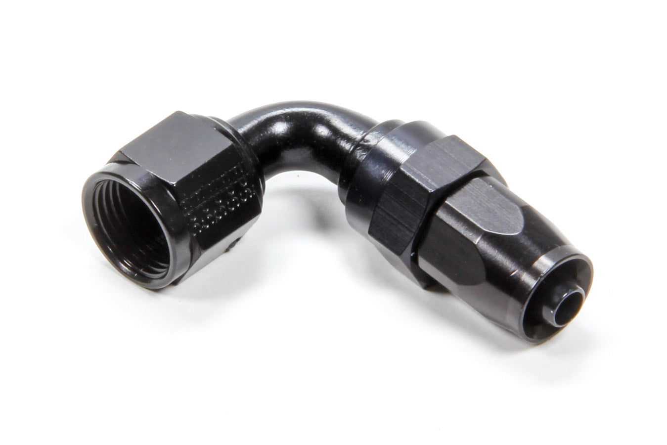 Fragola Performance Systems 229007-BL Hose Fitting #8 90 Deg. to #6 Hose Black Fragola Performance Systems 229007-BL