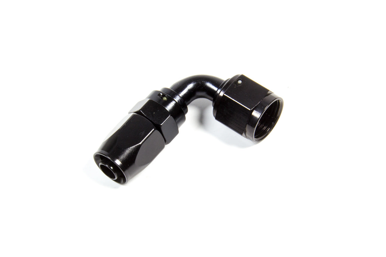 Fragola Performance Systems 229009-BL Hose Fitting #10 90 Deg. to #8 Hose Black Fragola Performance Systems 229009-BL