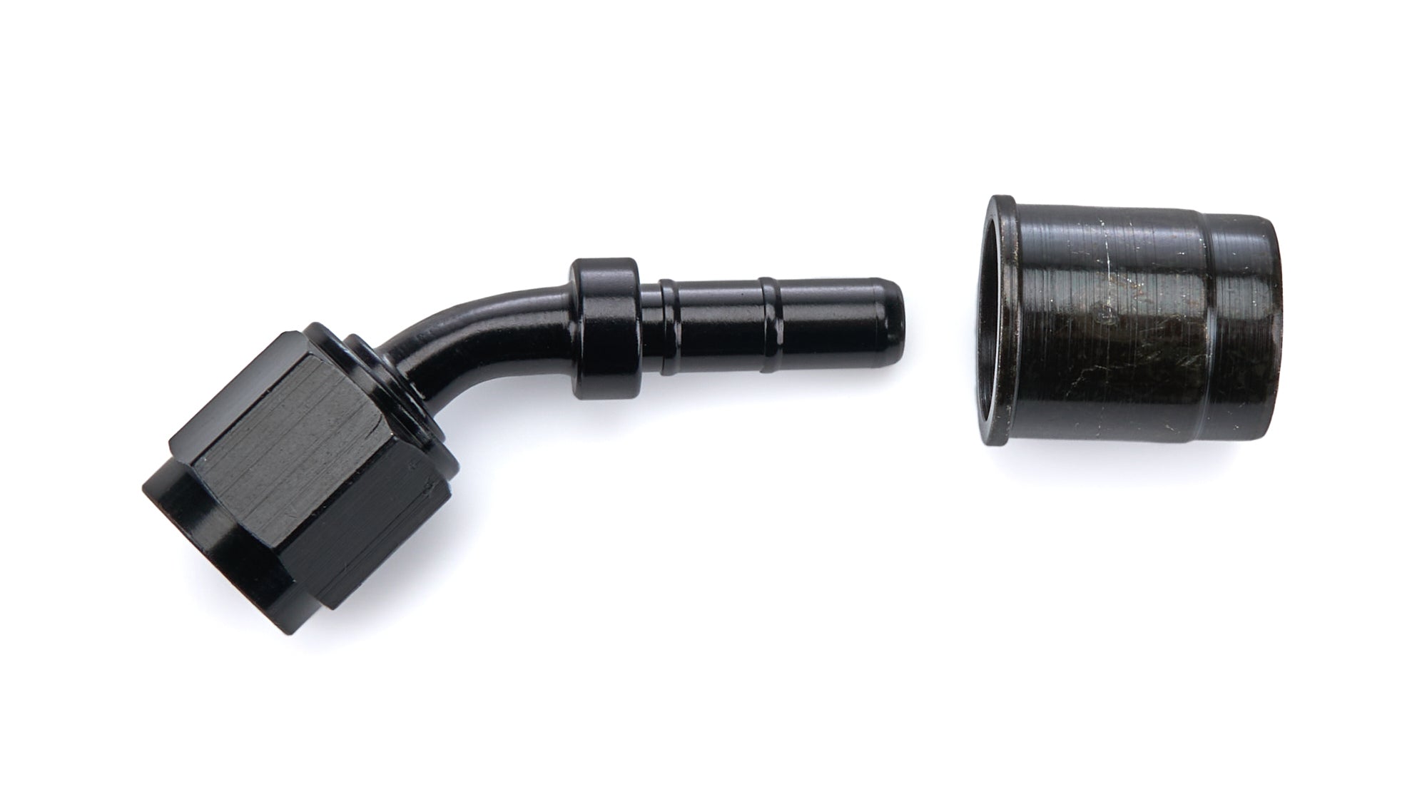 Fragola Performance Systems 3104504 #4 45-Deg Crimp Hose Fitting Fragola Performance Systems 3104504
