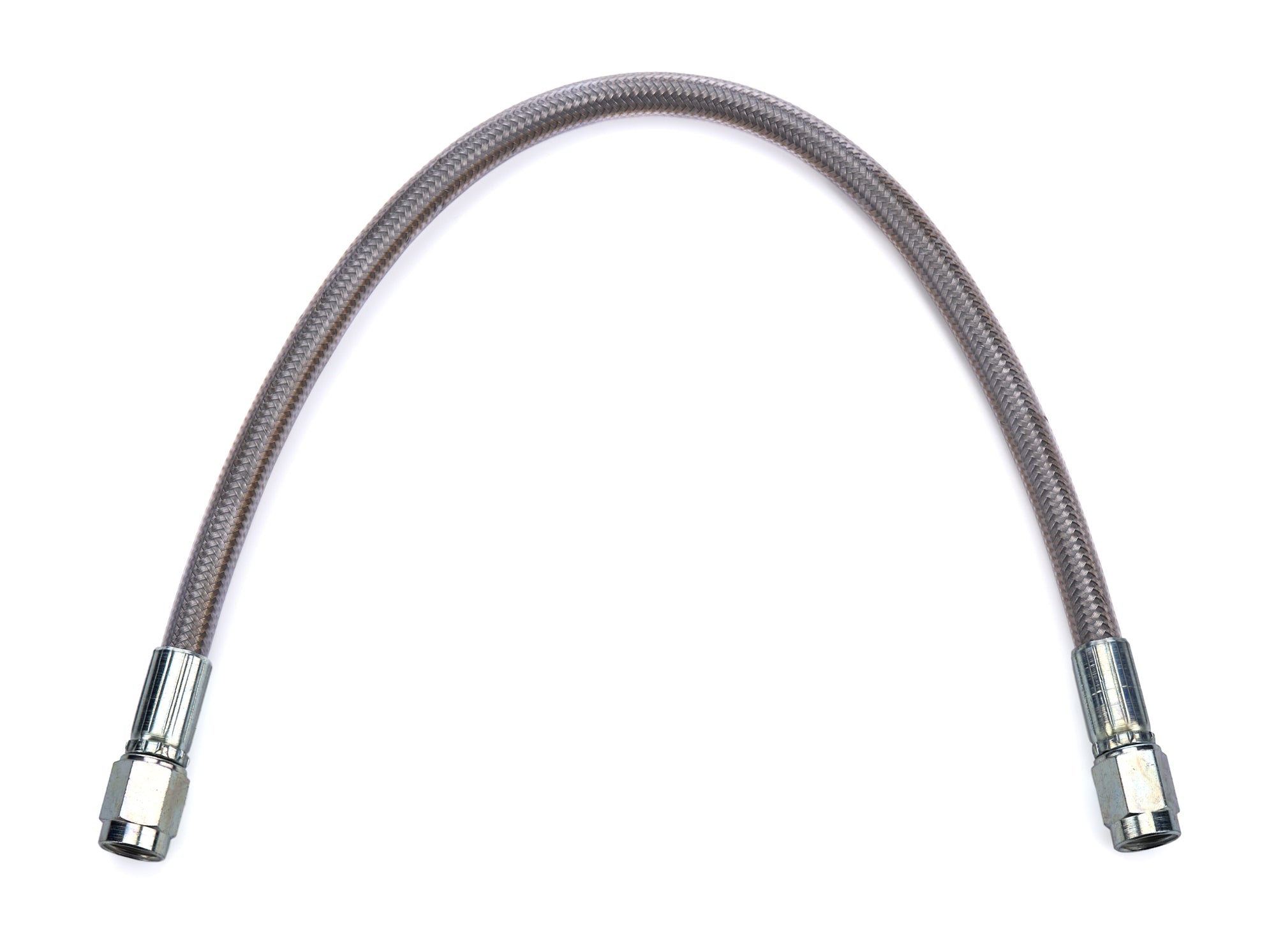 Fragola Performance Systems 311012 #3 PTFE 12in Hose Clear Cover 3an Female St Fragola Performance Systems 311012