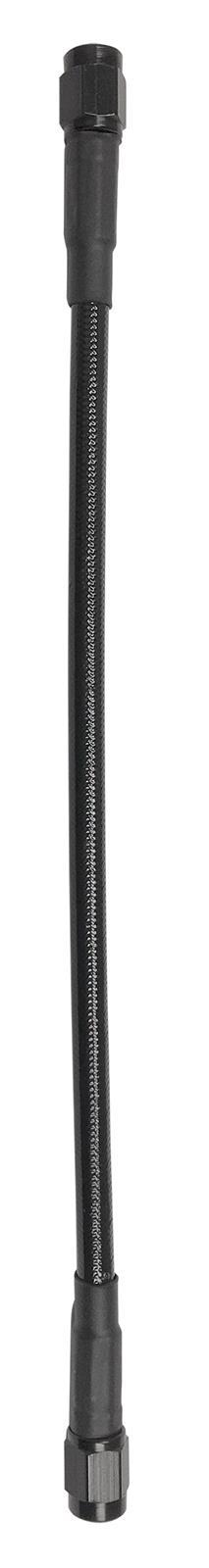 Fragola Performance Systems 312014-BL 3AN Hose Assembly 14IN Length Str Fittings Blk Fragola Performance Systems 312014-BL