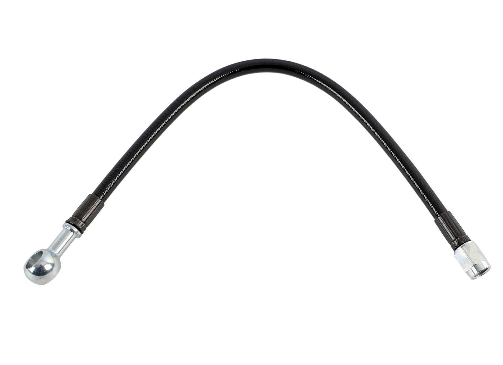 Fragola Performance Systems 332012 3AN Sraight to 3/8 Banjo Hose Assembly Black Fragola Performance Systems 332012
