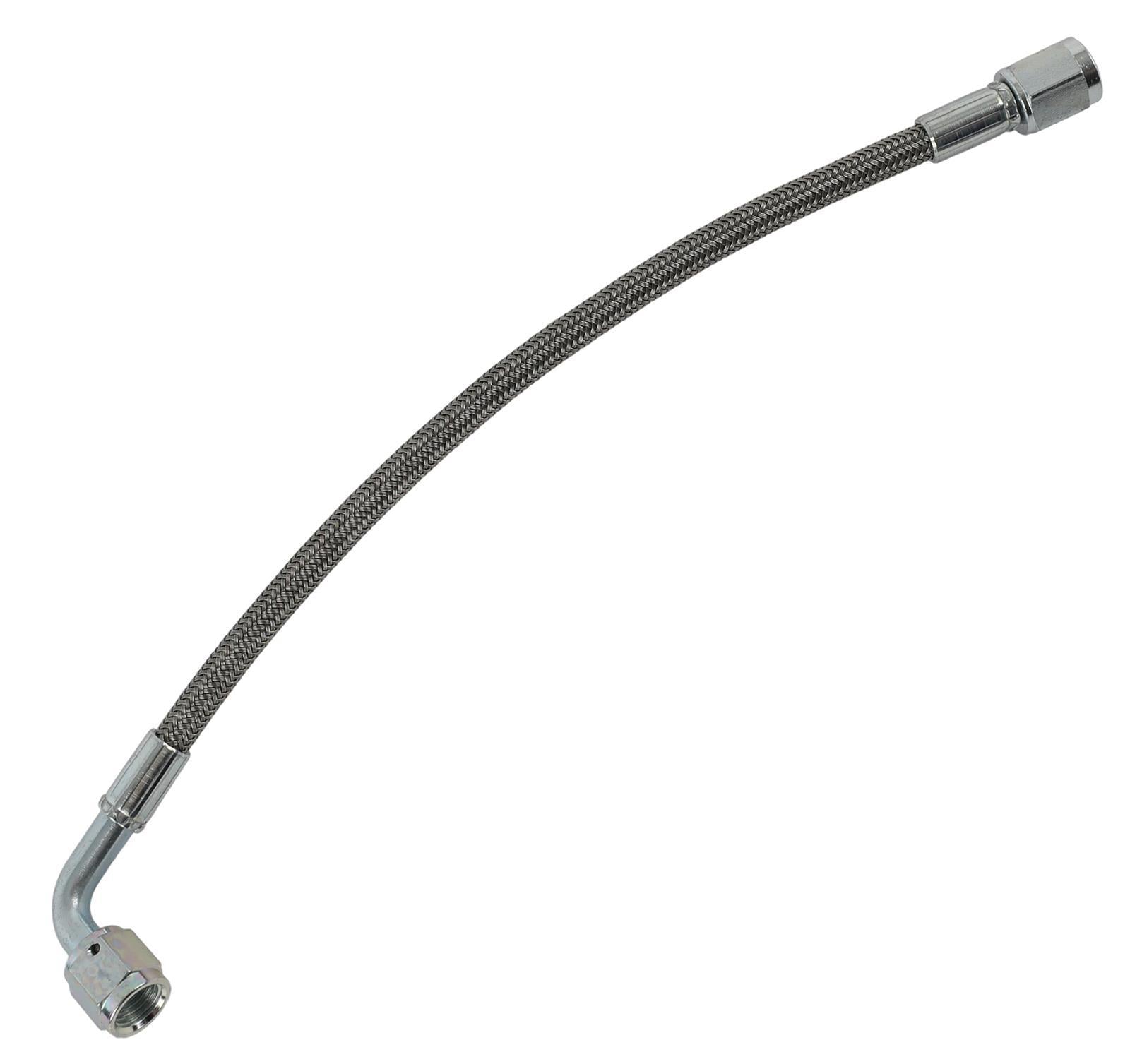 Fragola Performance Systems 410-1-2-10 4an PTFE Hose Assembly Str x 90-Deg 10in Long Fragola Performance Systems 410-1-2-10