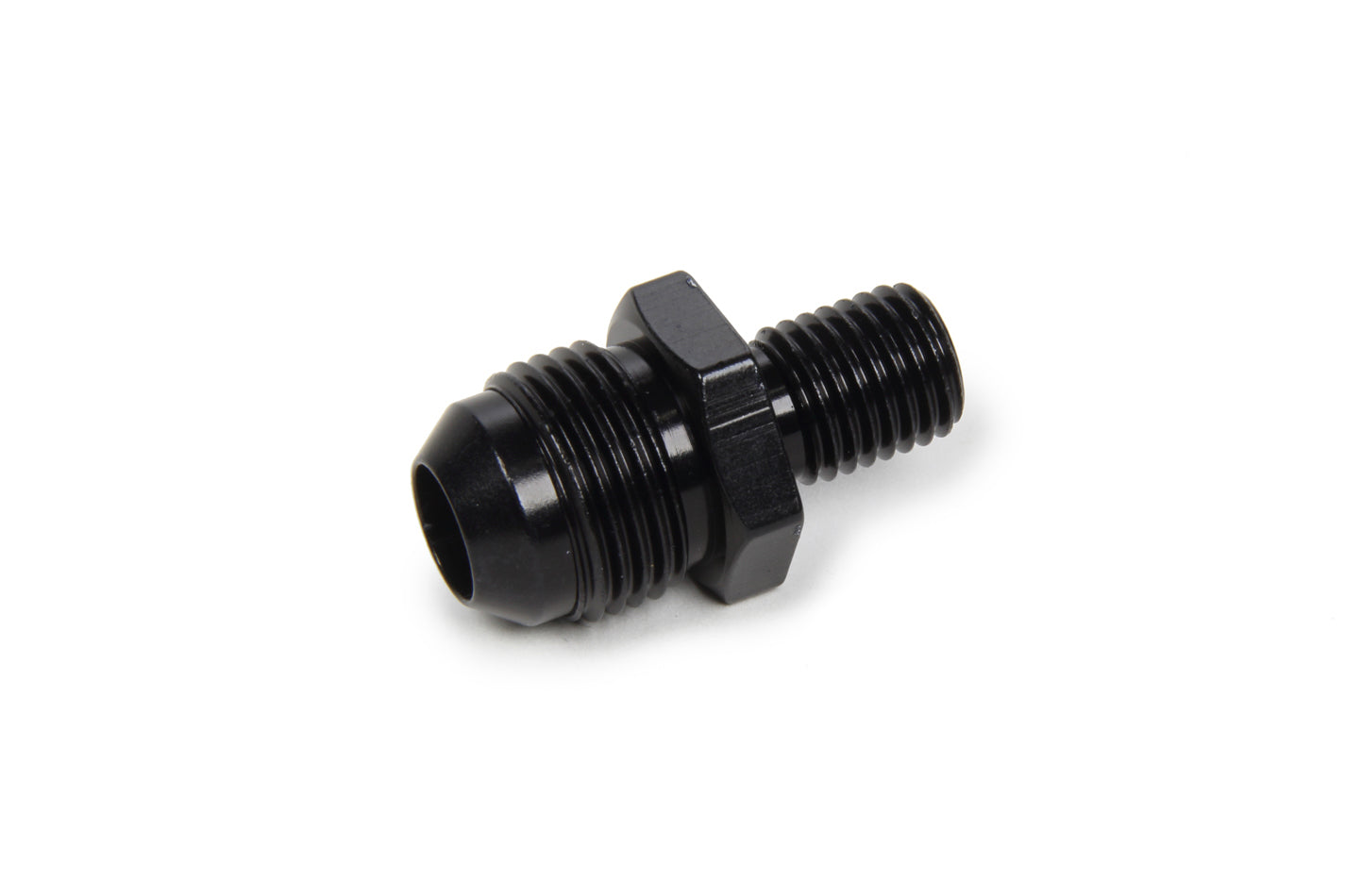 Fragola Performance Systems 460812-BL 8an to 12mm x 1.5 Adapt. Fitting Black Fragola Performance Systems 460812-BL