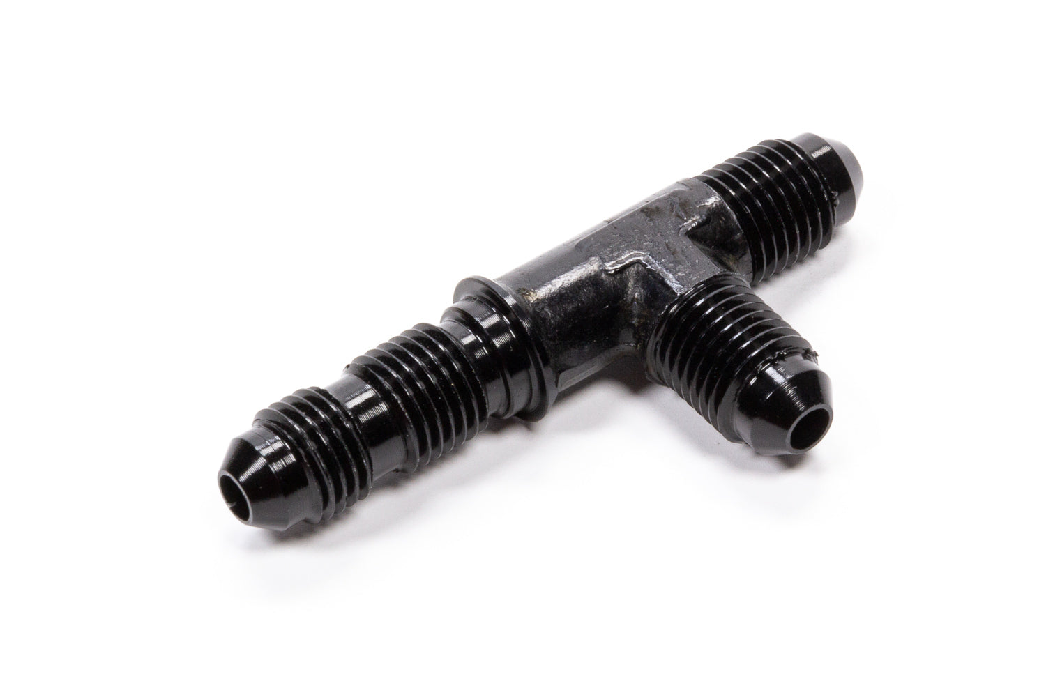 Fragola Performance Systems 480404-BL #4 Bulkhead Tee  Black Fragola Performance Systems 480404-BL