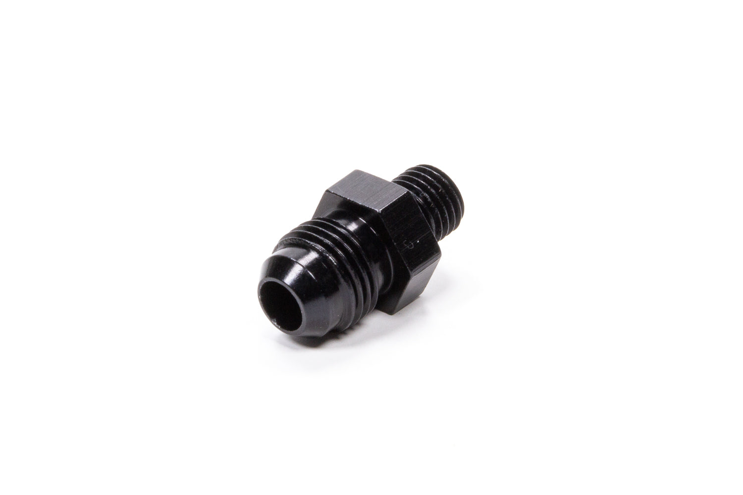 Fragola Performance Systems 481606-BL Straight Adapter Fitting #6 x 1/4 MPT Black Fragola Performance Systems 481606-BL