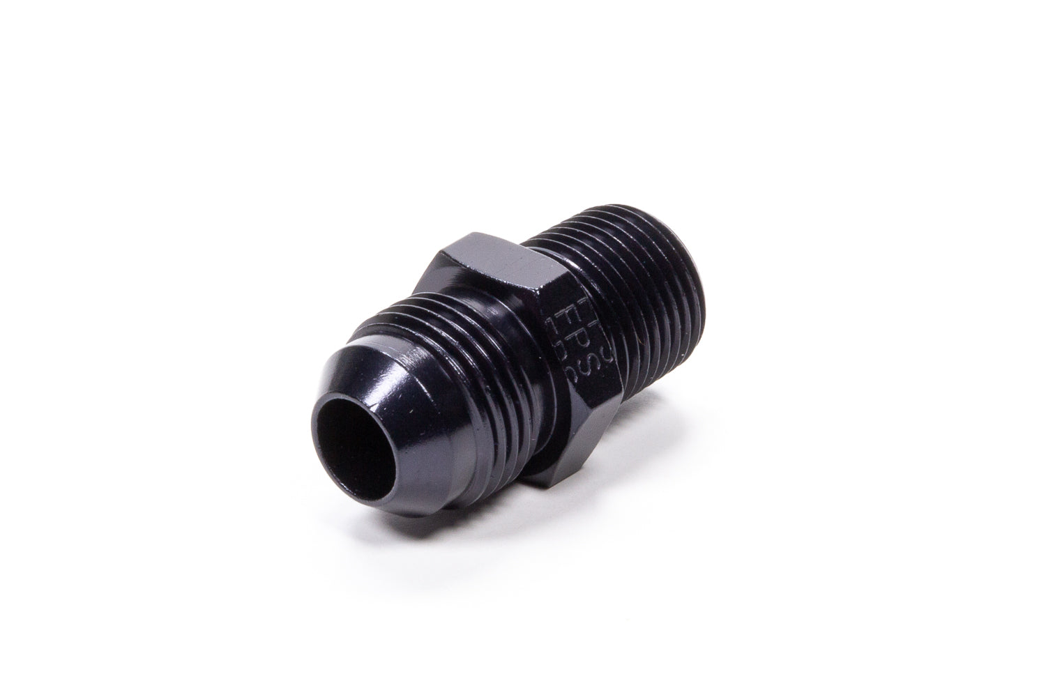 Fragola Performance Systems 481607-BL Straight Adapter Fitting #8 x 1/4 MPT Black Fragola Performance Systems 481607-BL