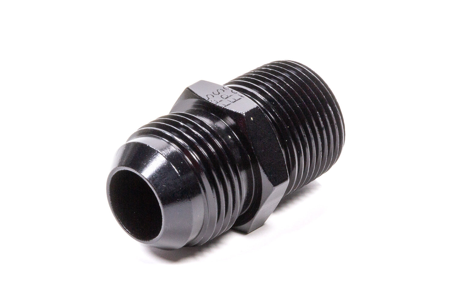 Fragola Performance Systems 481612-BL Straight Adapter Fitting #12 x 3/4 MPT Black Fragola Performance Systems 481612-BL