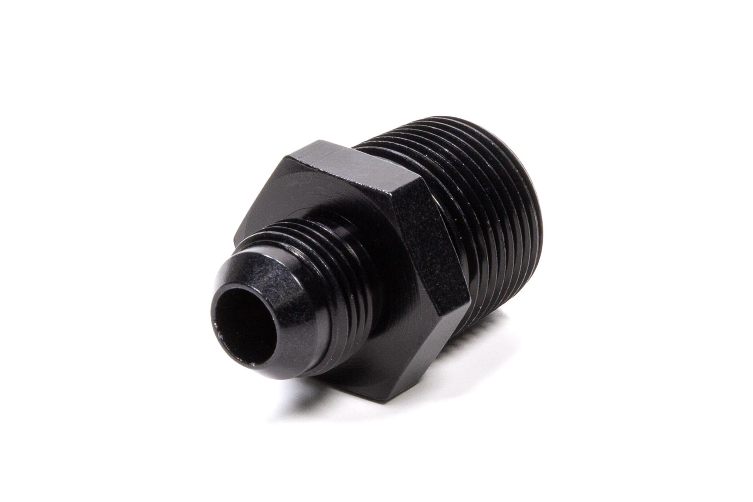 Fragola Performance Systems 481620-BL Straight Adapter Fitting #20 x 1 1/4 MPT Black Fragola Performance Systems 481620-BL