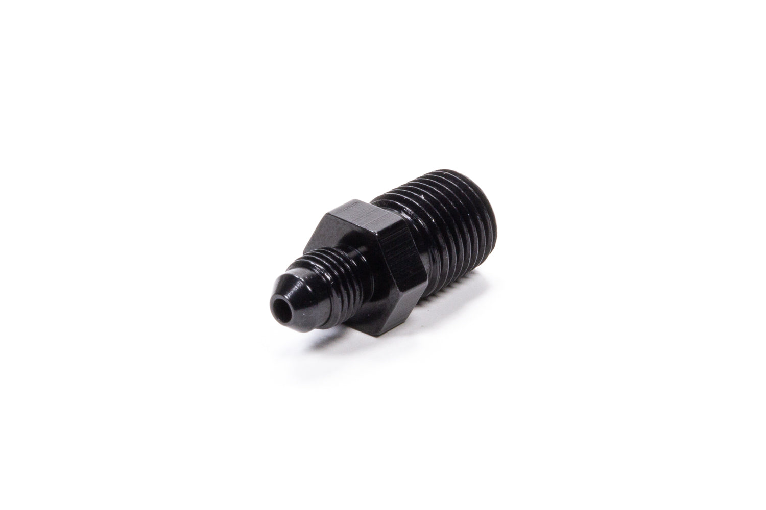 Fragola Performance Systems 481634-BL Straight Adapter Fitting #3 x 1/4 MPT Black Fragola Performance Systems 481634-BL