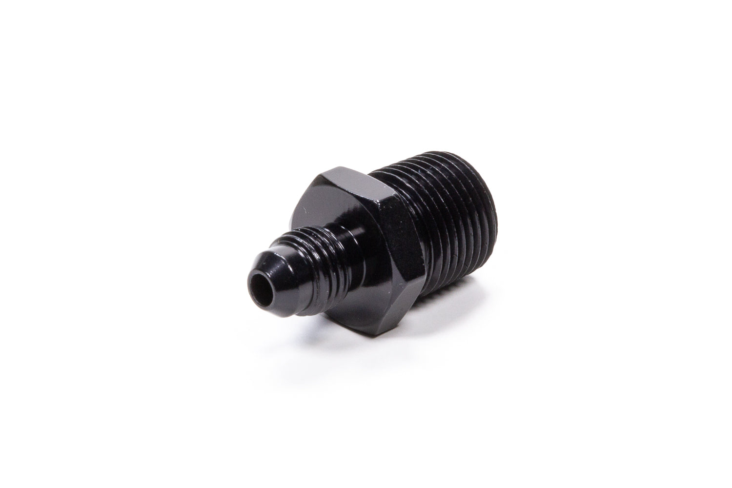 Fragola Performance Systems 481644-BL Straight Adapter Fitting #4 x 3/8 MPT Black Fragola Performance Systems 481644-BL