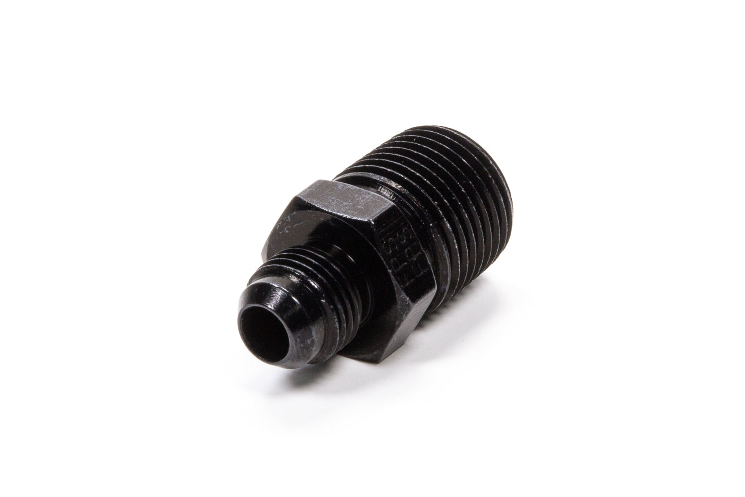 Fragola Performance Systems 481668-BL Straight Adapter Fitting #6 x 1/2 MPT Black Fragola Performance Systems 481668-BL