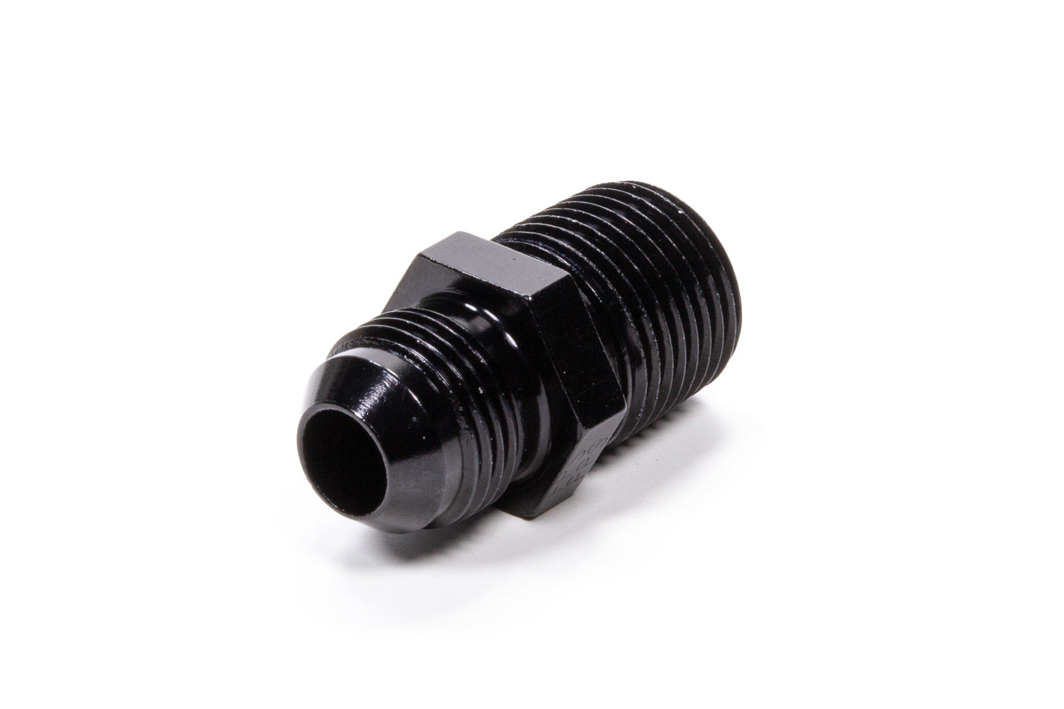 Fragola Performance Systems 481688-BL Straight Adapter Fitting #8 x 1/2 MPT Black Fragola Performance Systems 481688-BL