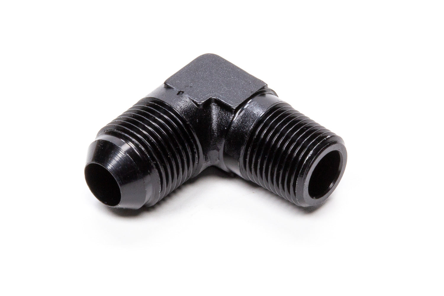 Fragola Performance Systems 482207-BL 90 Deg Adapter Fitting #8 x 1/4 MPT Black Fragola Performance Systems 482207-BL