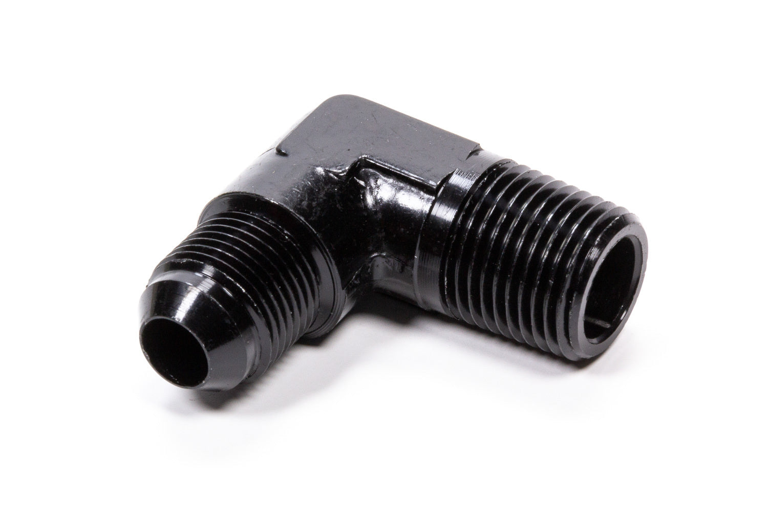 Fragola Performance Systems 482288-BL 90 Deg Adapter Fitting #8 x 1/2 MPT Black Fragola Performance Systems 482288-BL