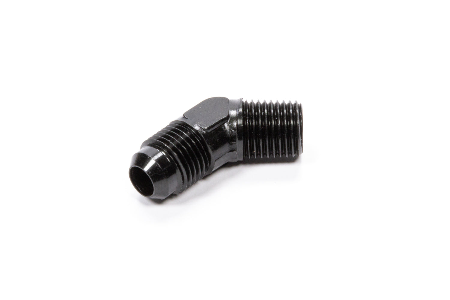 Fragola Performance Systems 482307-BL 45 Deg Adapter Fitting #8 x 1/4 MPT Black Fragola Performance Systems 482307-BL