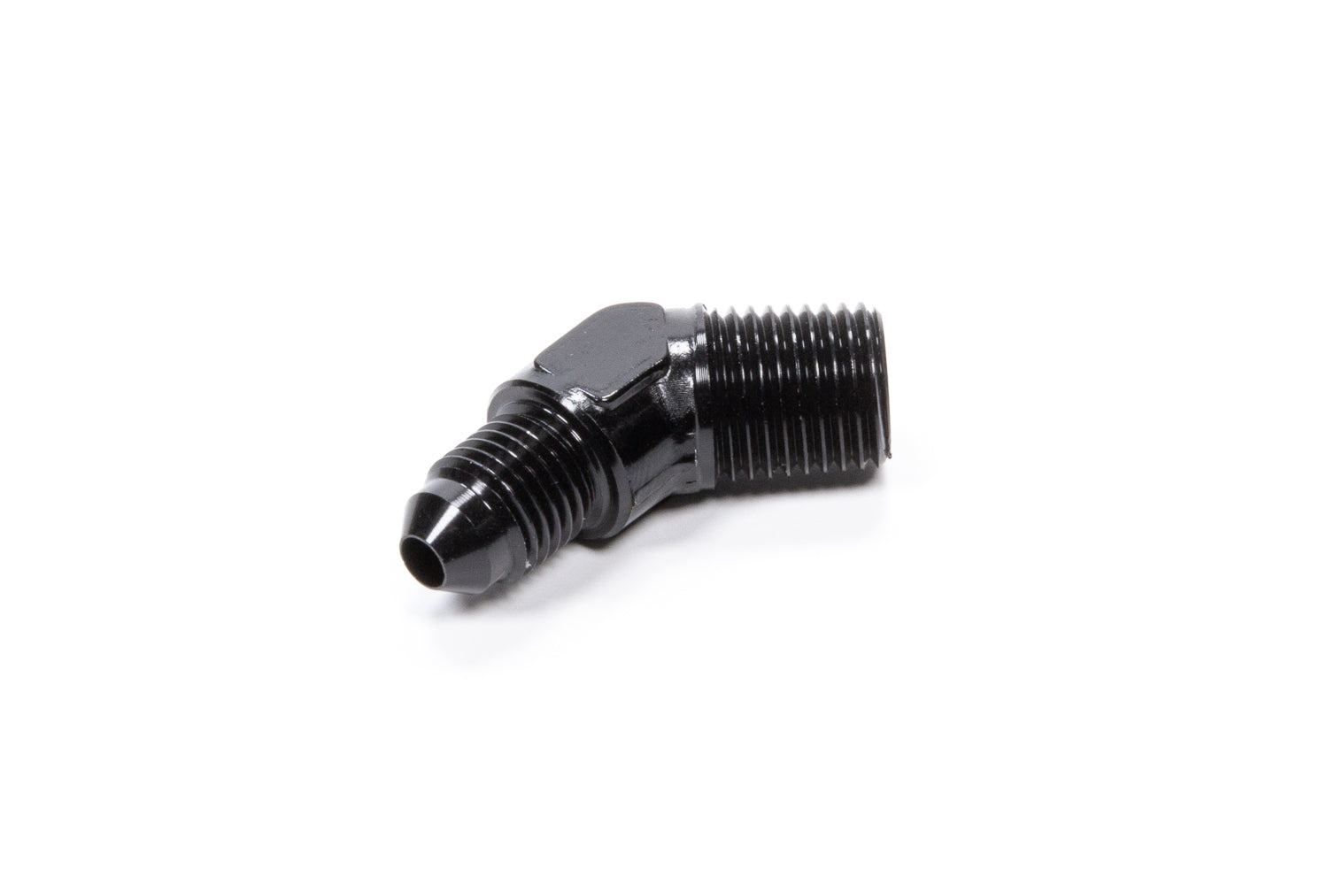 Fragola Performance Systems 482344-BL 45 Deg Adapter Fitting #4 x 1/4 MPT Black Fragola Performance Systems 482344-BL