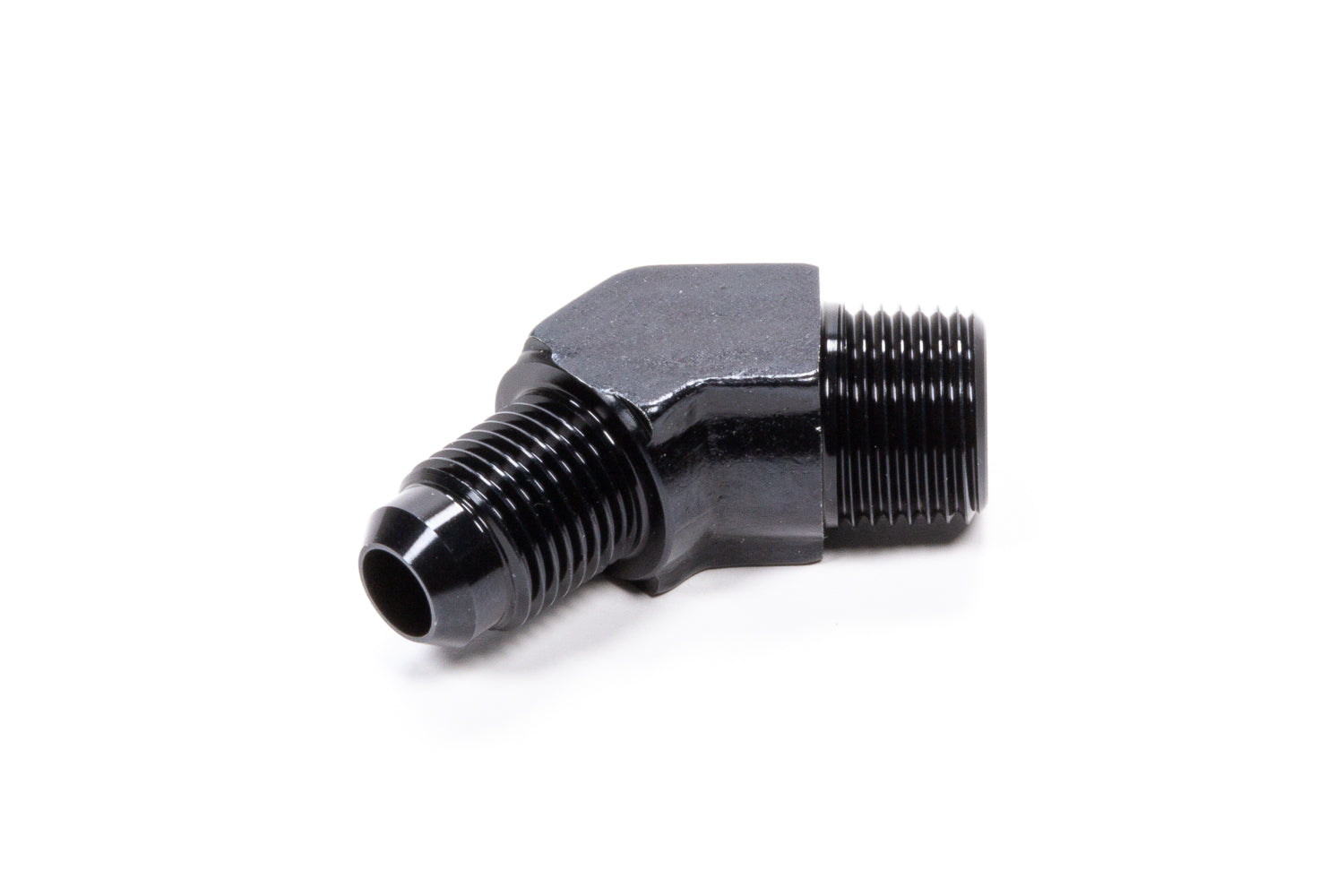 Fragola Performance Systems 482366-BL 45 Deg Adapter Fitting #6 x 3/8 MPT Black Fragola Performance Systems 482366-BL