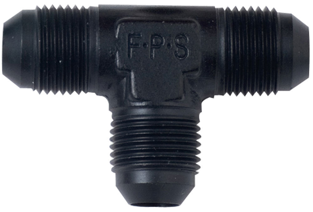 Fragola Performance Systems 482406-BL #6 Tee Fitting Black Fragola Performance Systems 482406-BL