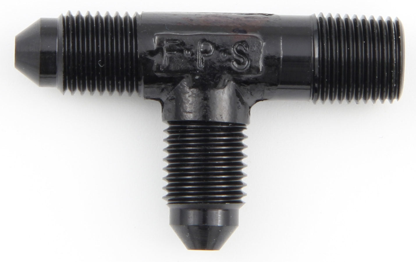 Fragola Performance Systems 482603-BL #3 x 1/8 MPT Tee Fitting Black Fragola Performance Systems 482603-BL