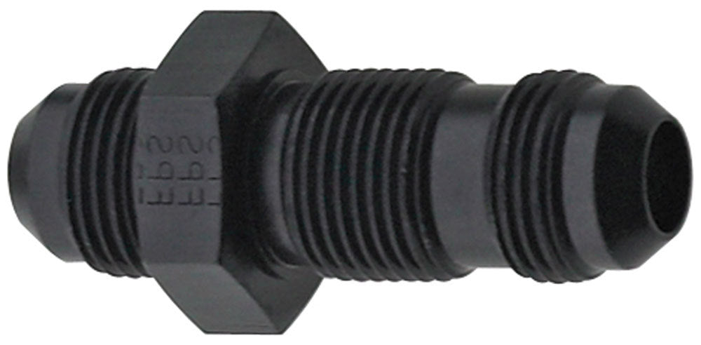 Fragola Performance Systems 483208-BL Str Bulkhead Fitting #8 Black Fragola Performance Systems 483208-BL