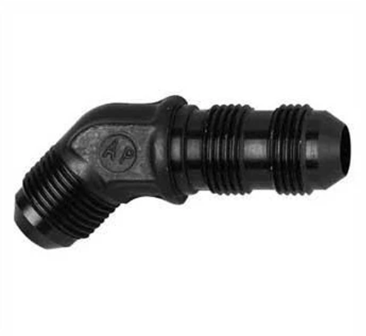Fragola Performance Systems 483704-BL #4 X 45 Bulkhead Black Fragola Performance Systems 483704-BL