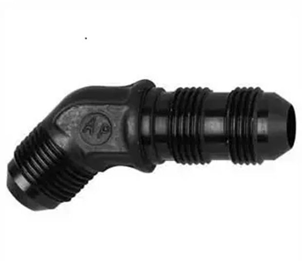 Fragola Performance Systems 483706-BL #6 X 45 Bulkhead Black Fragola Performance Systems 483706-BL