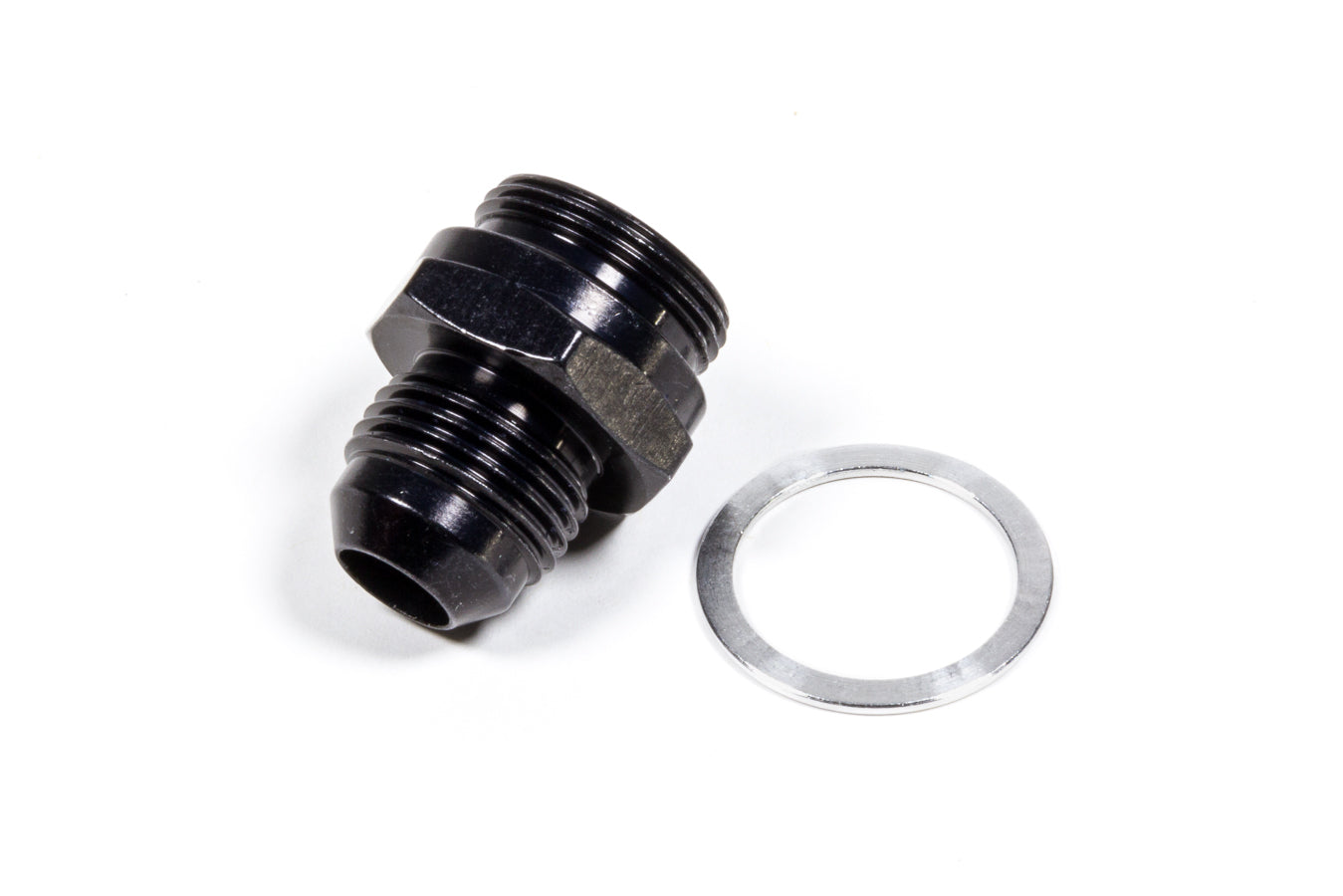 Fragola Performance Systems 491948-BL Carb Adapter Fitting #8 x 7/8-20 Black Fragola Performance Systems 491948-BL