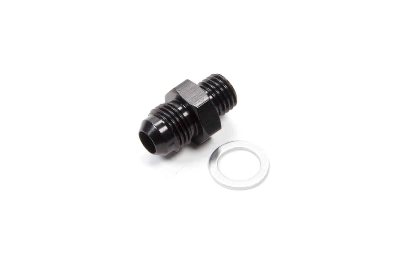 Fragola Performance Systems 491953-BL #6 x12mm x 1.5 Adapter Fitting - Black Fragola Performance Systems 491953-BL