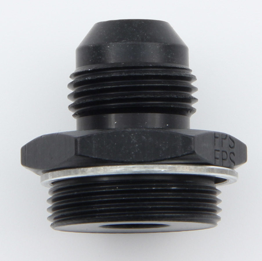 Fragola Performance Systems 491965-BL Male Adapter Fitting #8 x 1-20 Rochester Blk Fragola Performance Systems 491965-BL