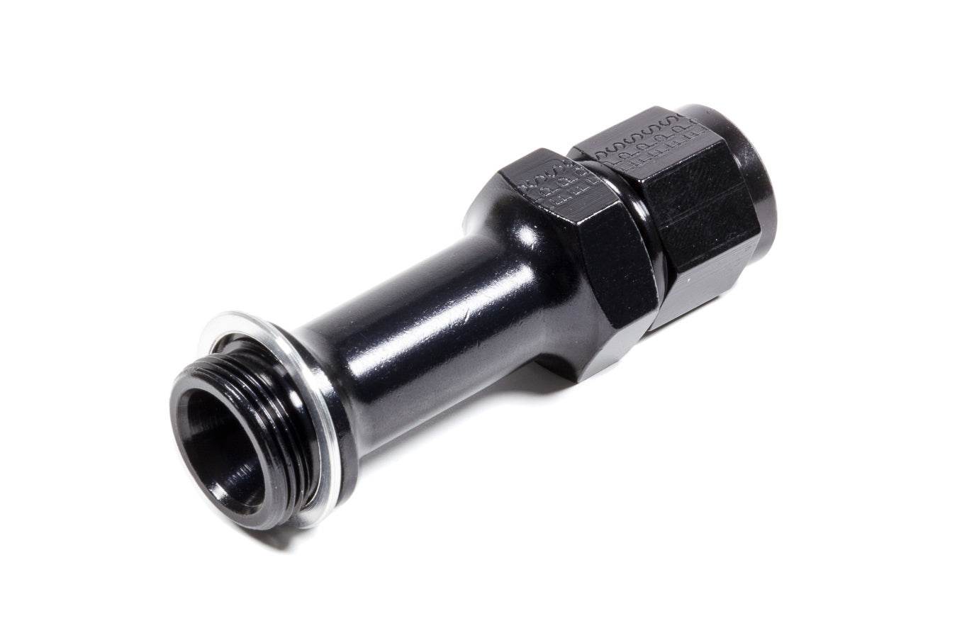 Fragola Performance Systems 491974-BL Carb Adapter Fitting #8 x 7/8-20 3in Long Blk Fragola Performance Systems 491974-BL