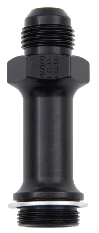 Fragola Performance Systems 491976-BL Carb Adapter Fitting #8 x 7/8-20 3in Long Blk Fragola Performance Systems 491976-BL