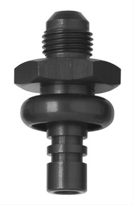 Fragola Performance Systems 491985-BL 6an to Ford EFI .550 Shank Fitting Black Fragola Performance Systems 491985-BL