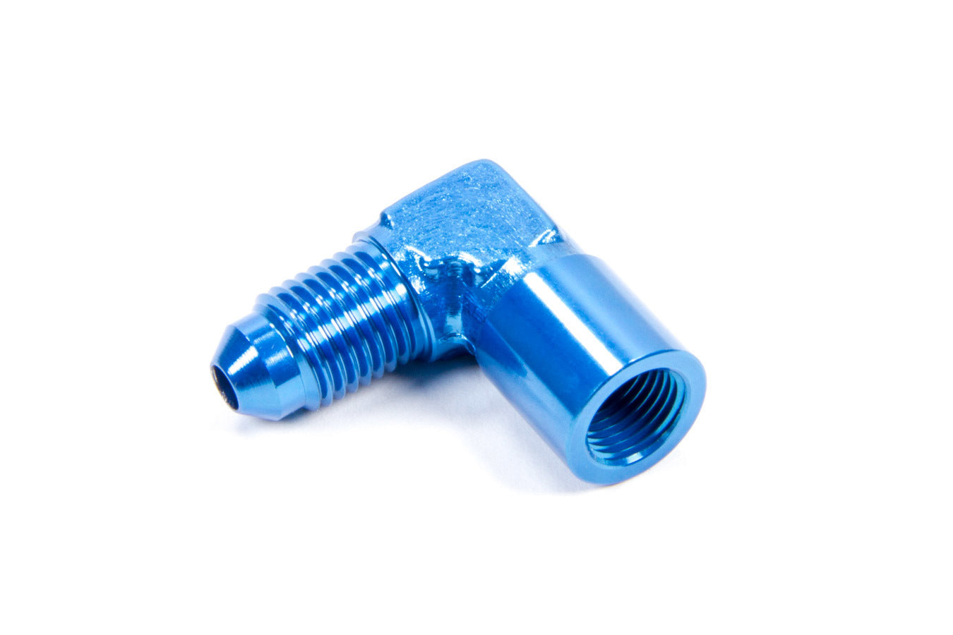Fragola Performance Systems 495023 #4 Male x 1/8 FPT 90 Deg Gauge Adapter Inline Fragola Performance Systems 495023