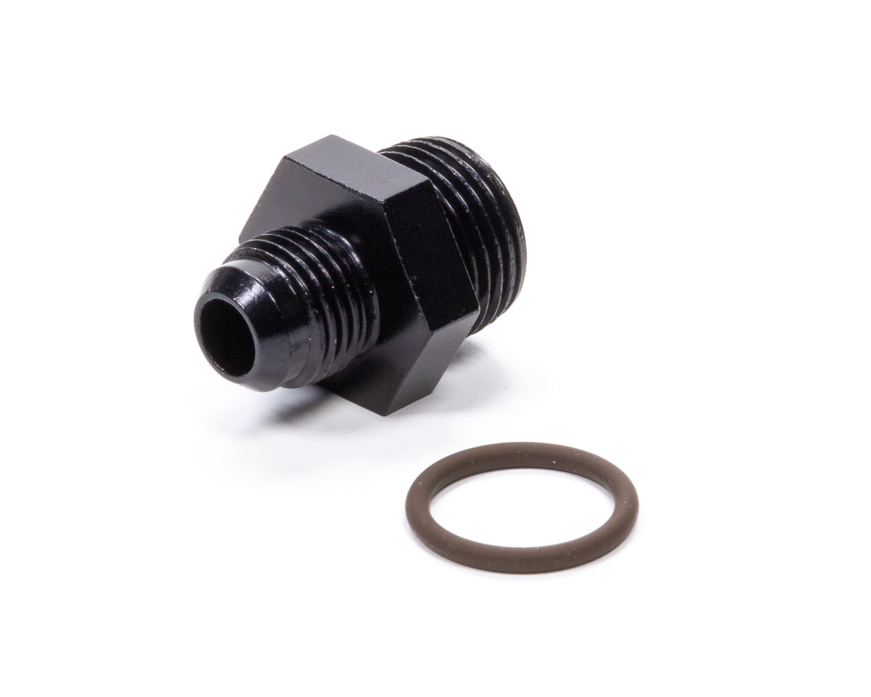 Fragola Performance Systems 495101-BL #6 x 3/4-16 (#8) Radius O-Ring Fitting Black Fragola Performance Systems 495101-BL