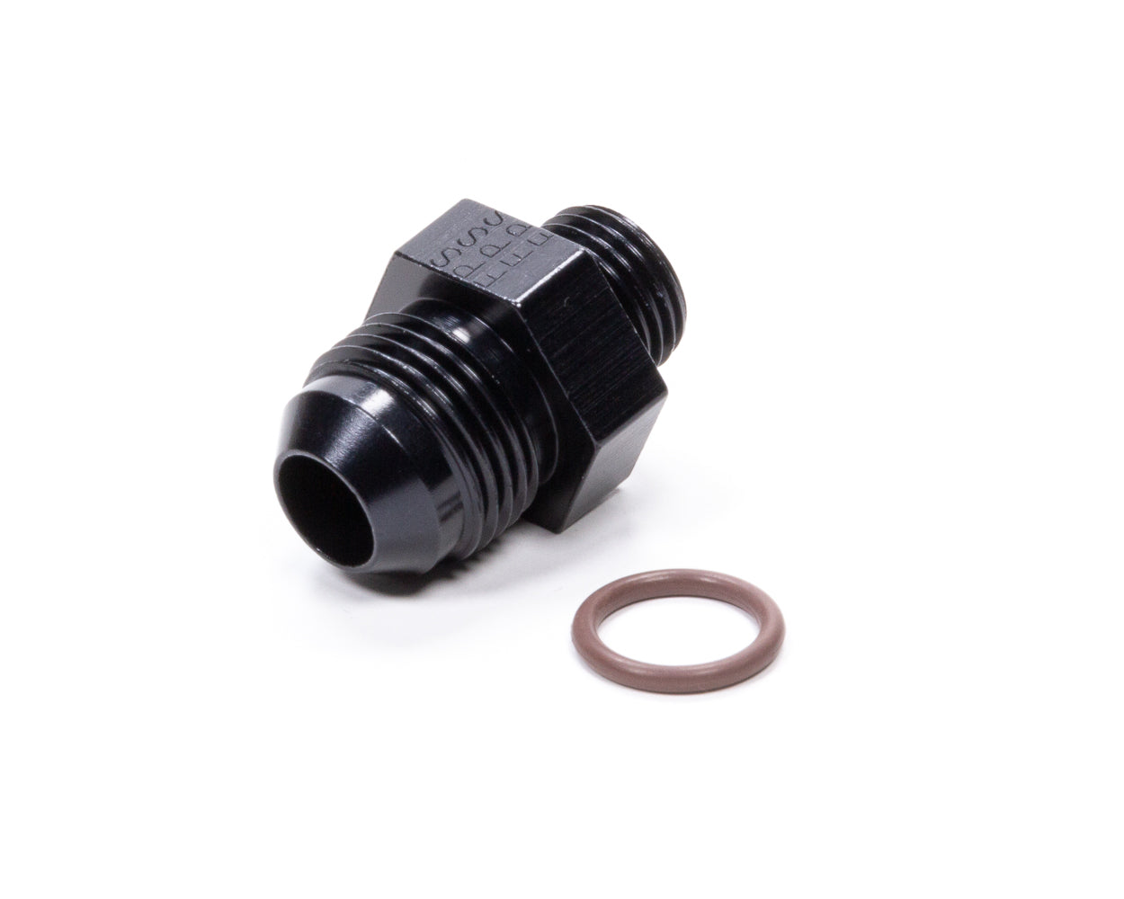 Fragola Performance Systems 495102-BL #8 x 9/16-18 (#6) Radius O-Ring Fitting Black Fragola Performance Systems 495102-BL