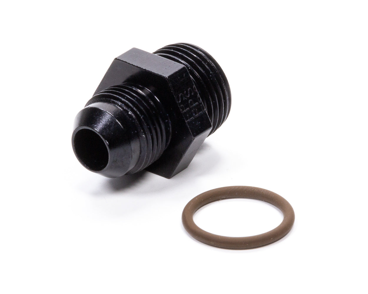 Fragola Performance Systems 495104-BL #8 x 7/8-14 (#10) Radius O-Ring Fitting Black Fragola Performance Systems 495104-BL