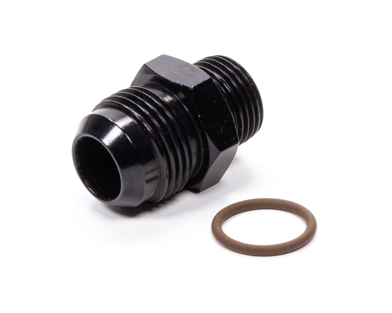 Fragola Performance Systems 495108-BL #12 x 7/8-14 (#10)Radius O-Ring Fitting Black Fragola Performance Systems 495108-BL