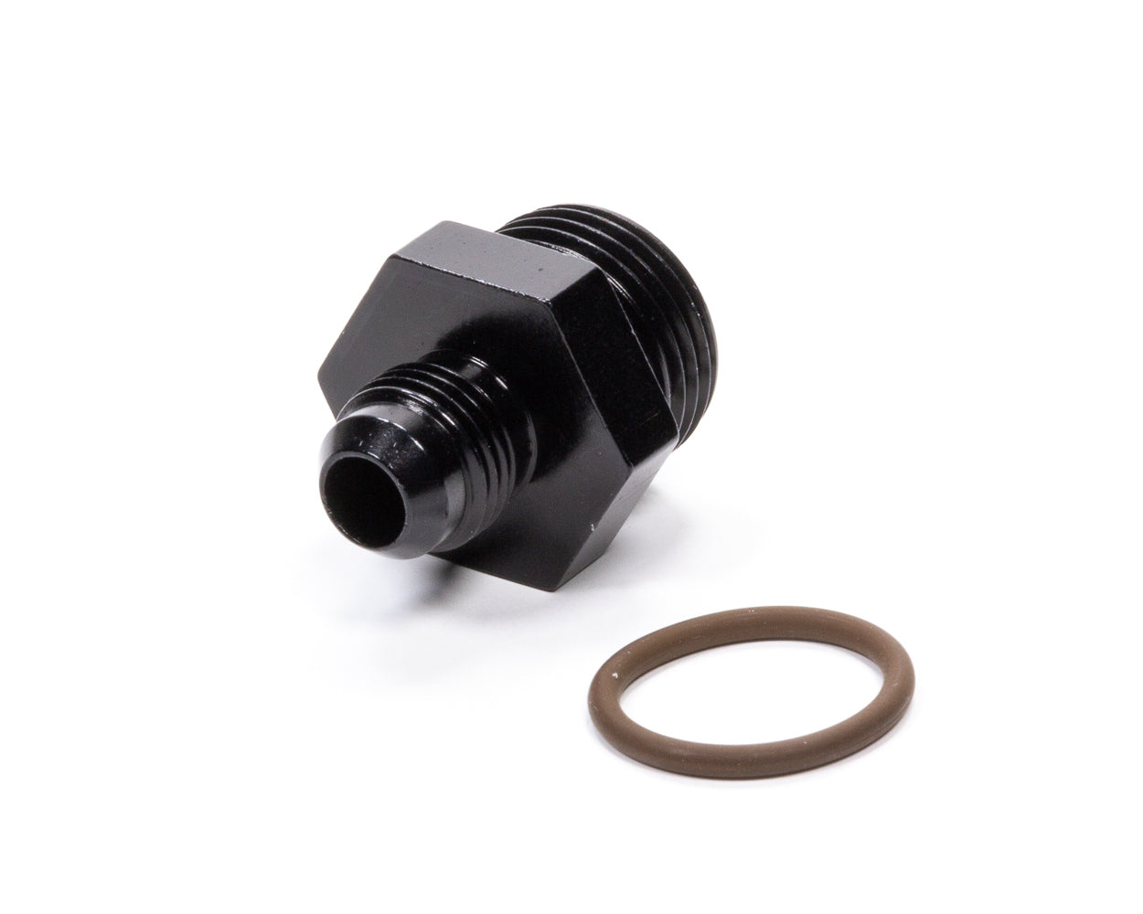 Fragola Performance Systems 495113-BL #6 x 7/8-14 (#10) Radius O-Ring Fitting Black Fragola Performance Systems 495113-BL