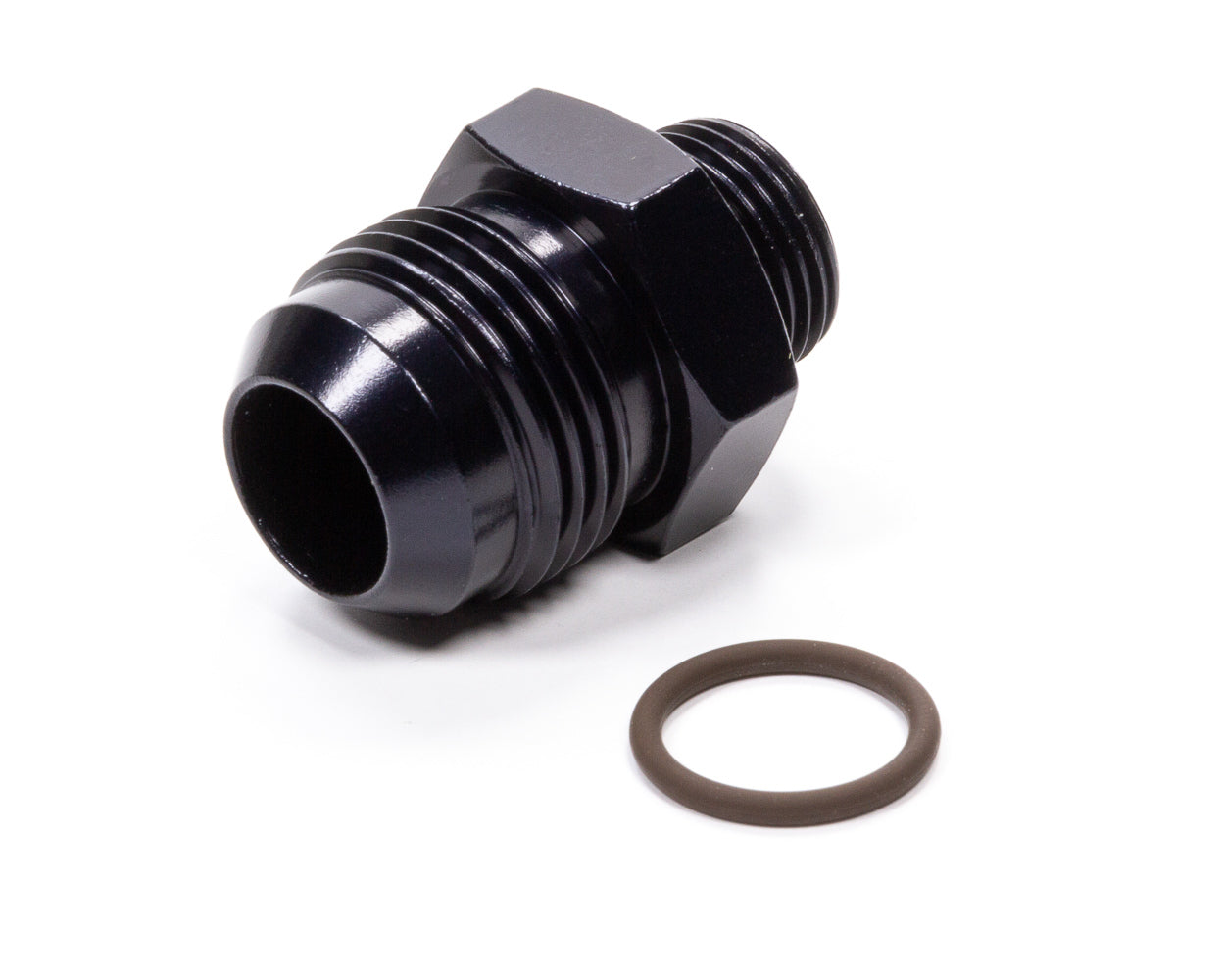 Fragola Performance Systems 495122-BL #12 x 3/4-16 (#8) Radius O-Ring Fitting Black Fragola Performance Systems 495122-BL