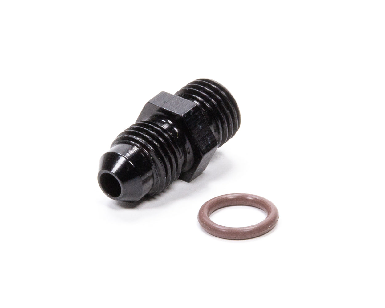 Fragola Performance Systems 495125-BL #4 x 7/16-20 (#4) Radius O-Ring Fitting Black Fragola Performance Systems 495125-BL