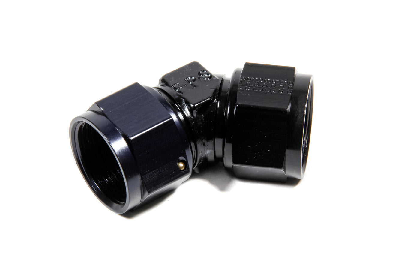 Fragola Performance Systems 496212-BL #12 45-Degree Female Couple Fitting Black Fragola Performance Systems 496212-BL