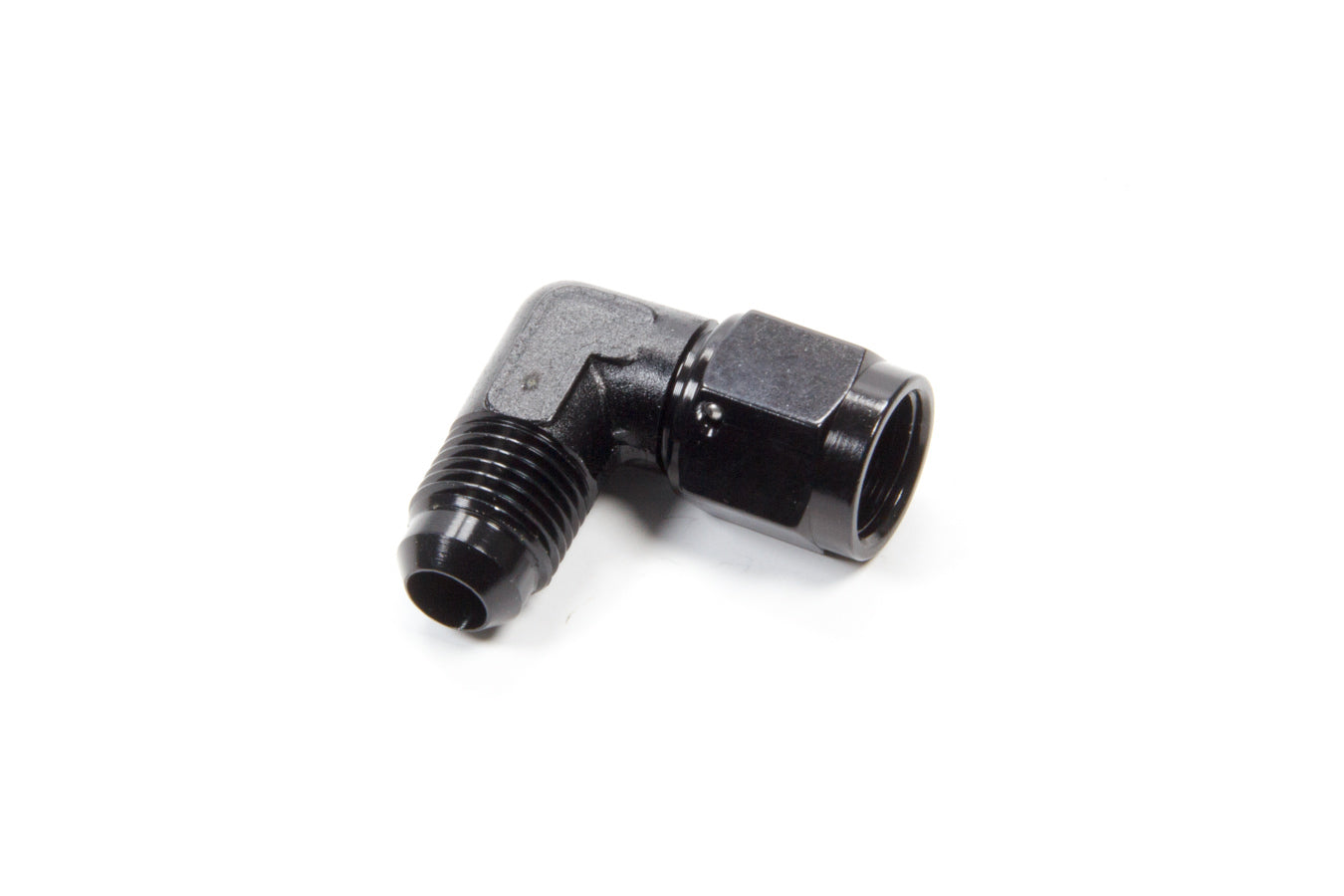 Fragola Performance Systems 498103-BL #6 Female Swivel to Male 90 Degree Fitting Black Fragola Performance Systems 498103-BL