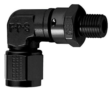 Fragola Performance Systems 499006-BL 6an Female to 6an ORB Male 90-Deg Swivel Fragola Performance Systems 499006-BL