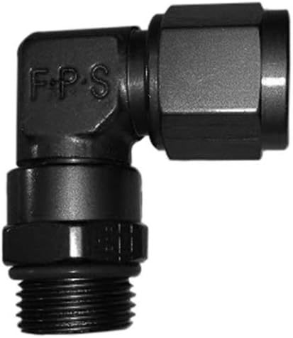 Fragola Performance Systems 499068-BL 6an Female nut to 8an ORB 90-Deg Fitting Fragola Performance Systems 499068-BL