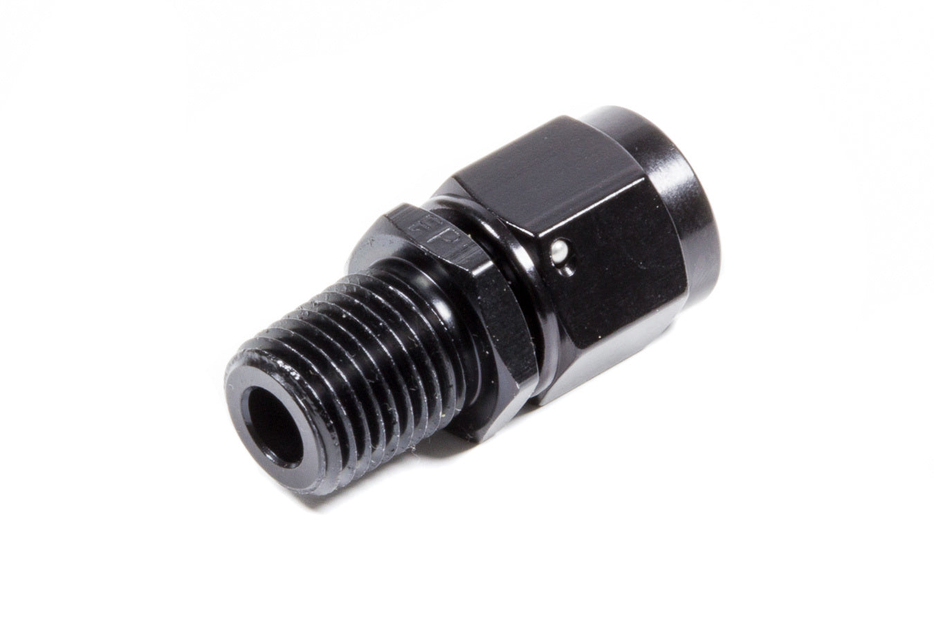 Fragola Performance Systems 499306-BL #6 Female Swivel to 1/4mpt Fitting  Black Fragola Performance Systems 499306-BL